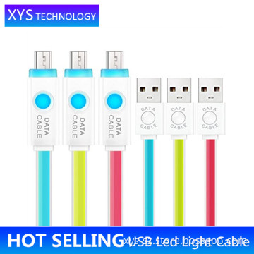 TPE Jelly Flat Type USB Charging Cable, Professional Supplier USB Charging Cable/